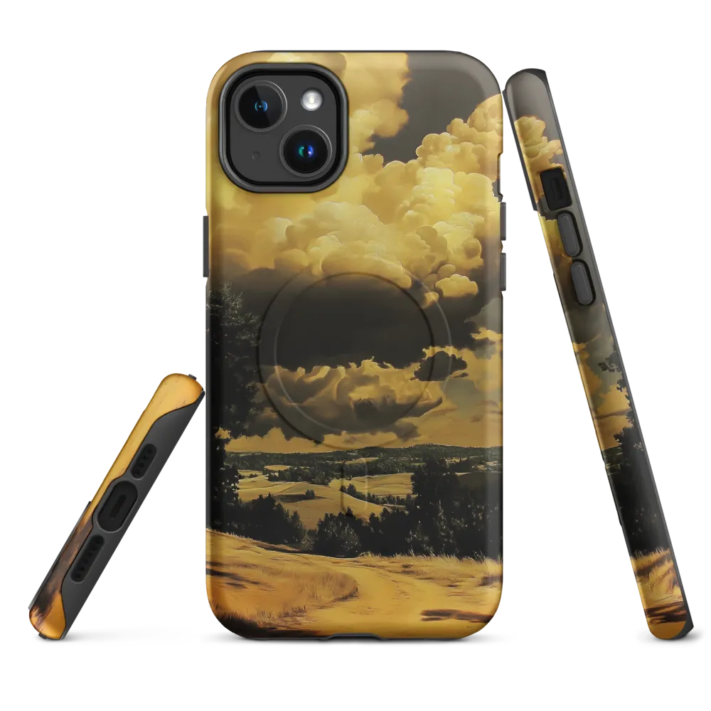 Golden Serenity in the Landscape