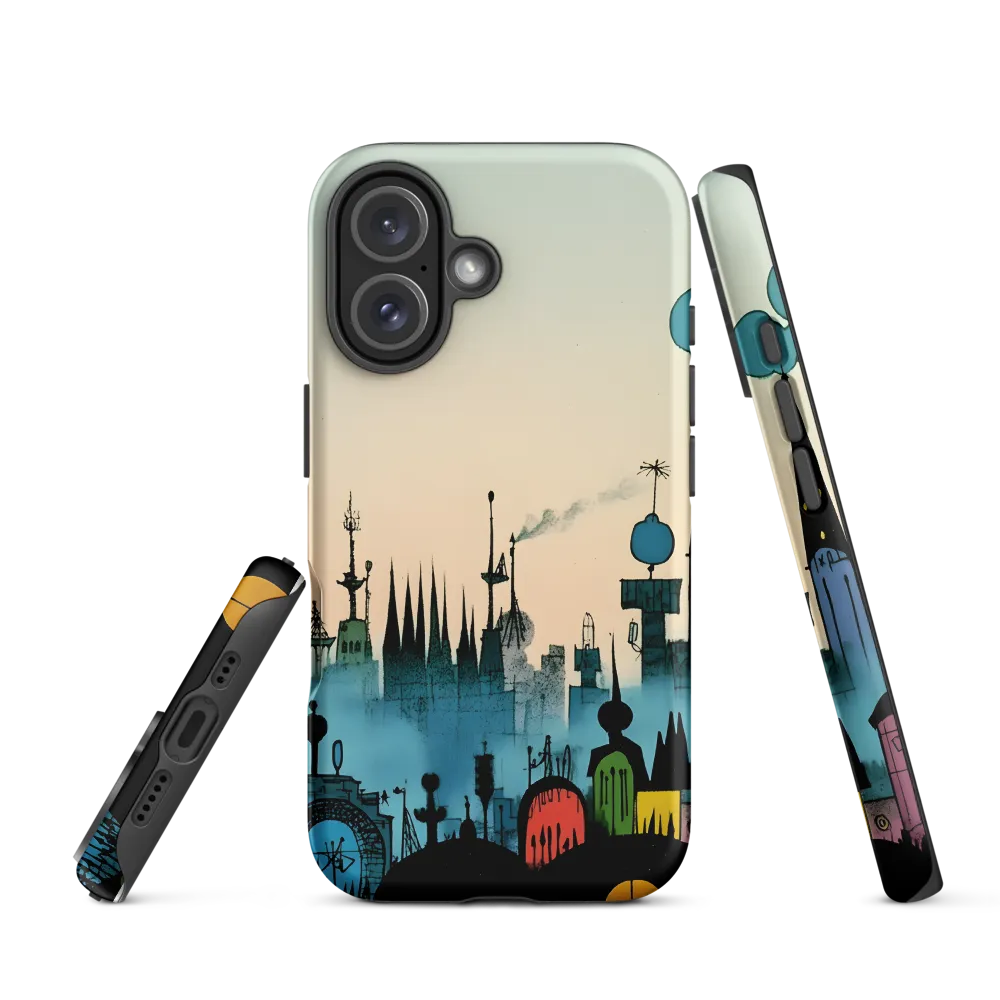 Whimsical Cityscape | Phone Case