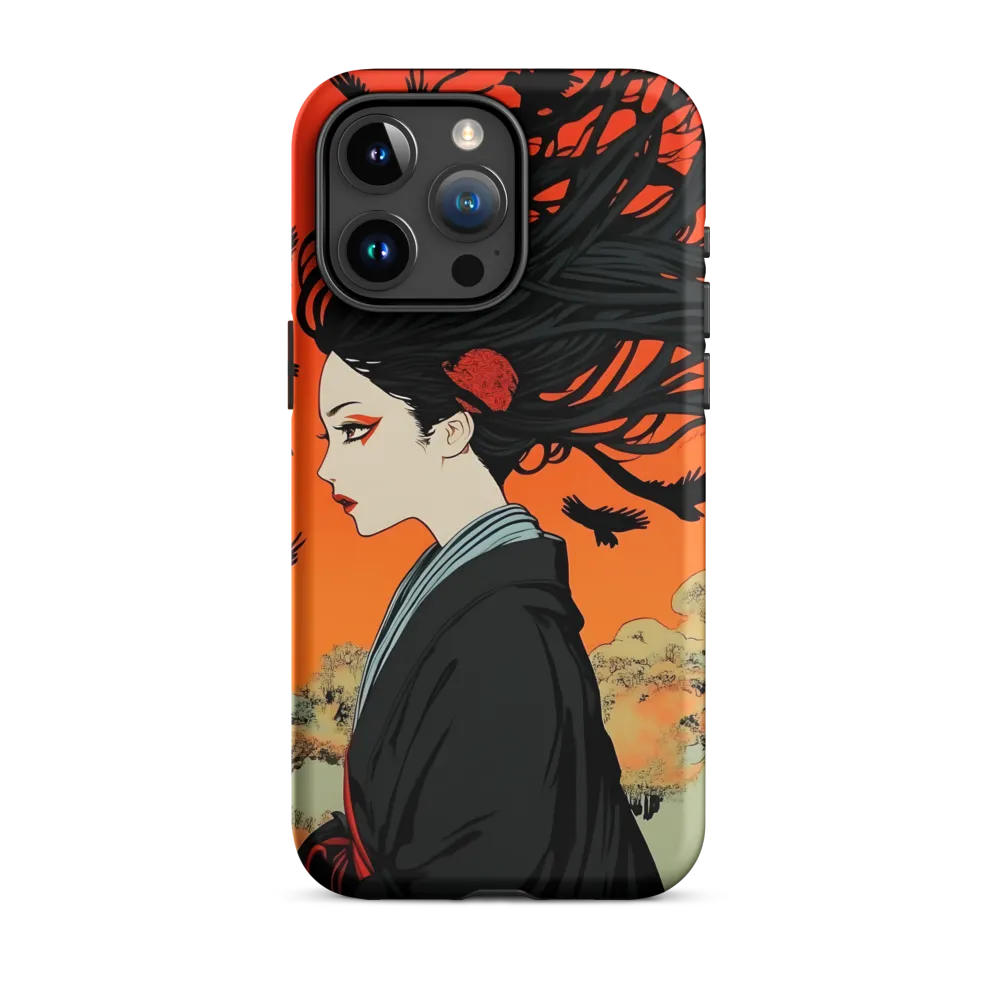 Whispers of Shadows | Phone Case |  15 Pro Max | Tough Case | Matte