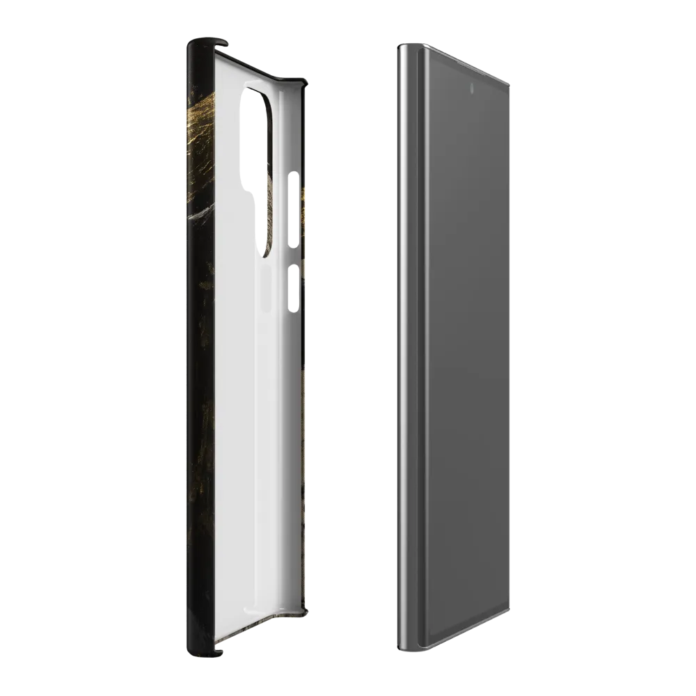 Majestic Bull: The Power in Black and Gold