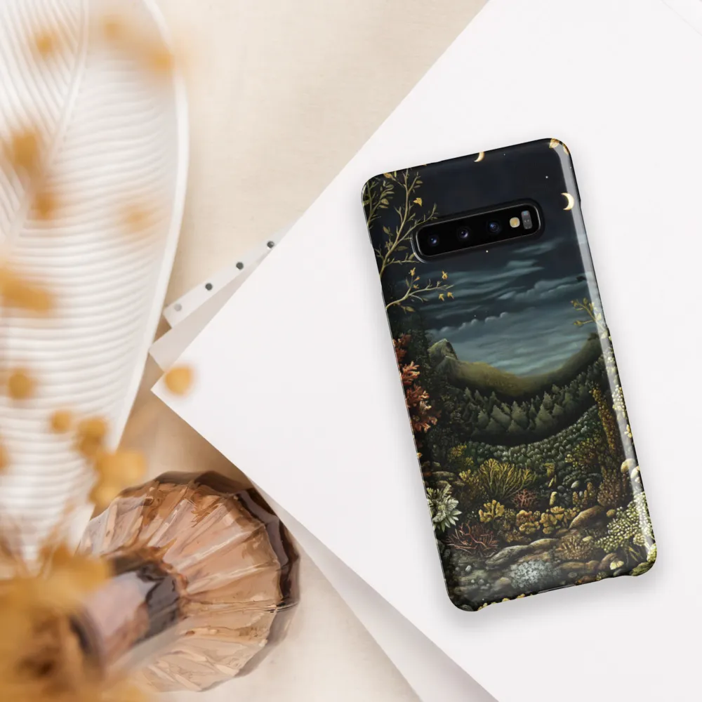 Celestial Reverie in a Serene Landscape | Phone Case |  S10 Plus | Snap Case | Glossy