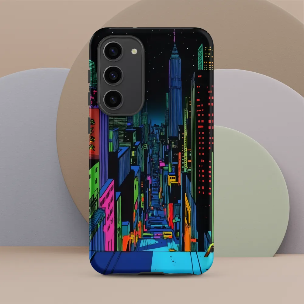 Neon Dreams of a Futuristic City