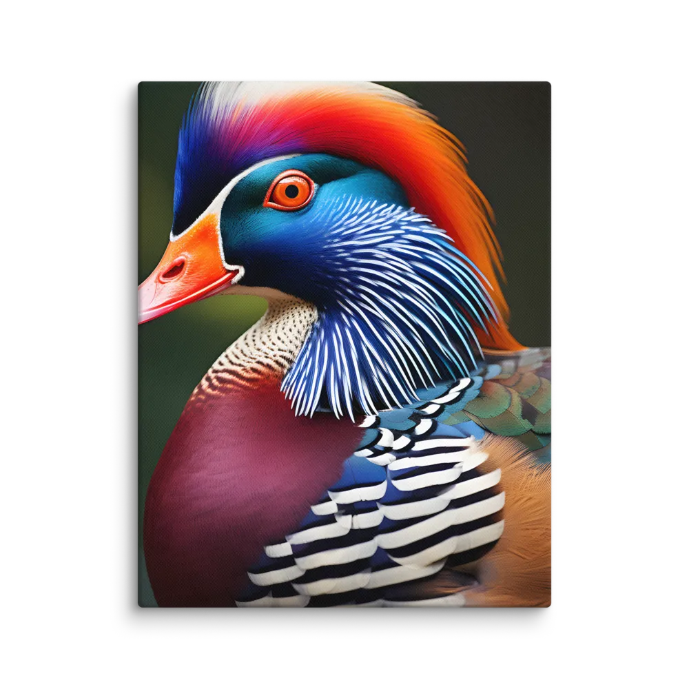 The Majestic Mandarin | Canvas | 11″×14″