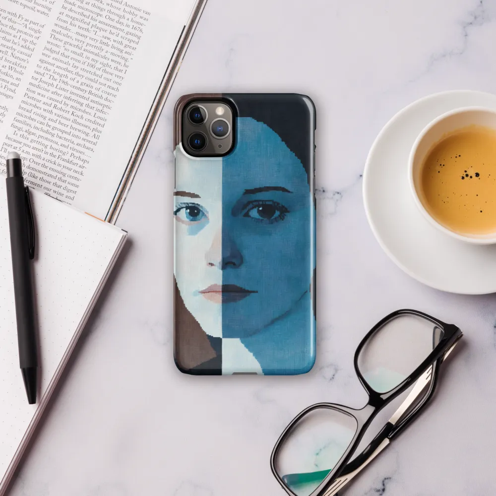 Duality in Blue | Phone Case |  11 Pro Max | Snap Case | Glossy