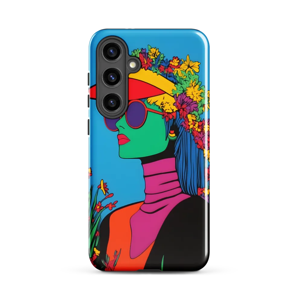 Botanical Elegance | Phone Case |  S24 Plus | Tough Case | Glossy