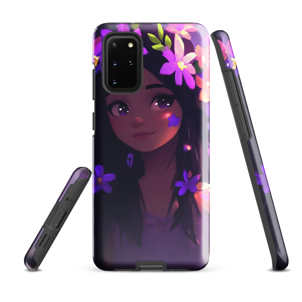 Whispers of Blossoms | Phone Case |  S20 Plus | Tough Case | Glossy