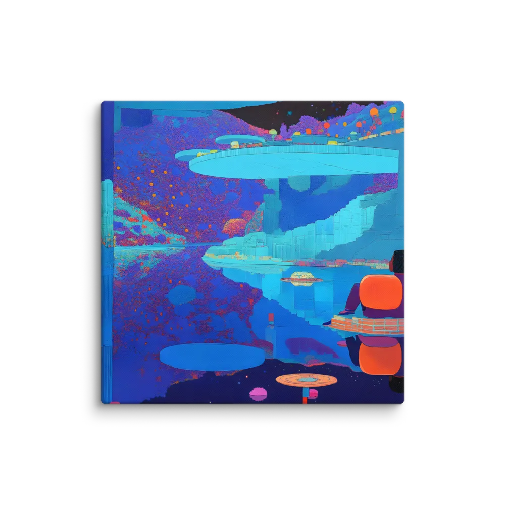 Reflections of Serenity | Canvas | 30″×30″