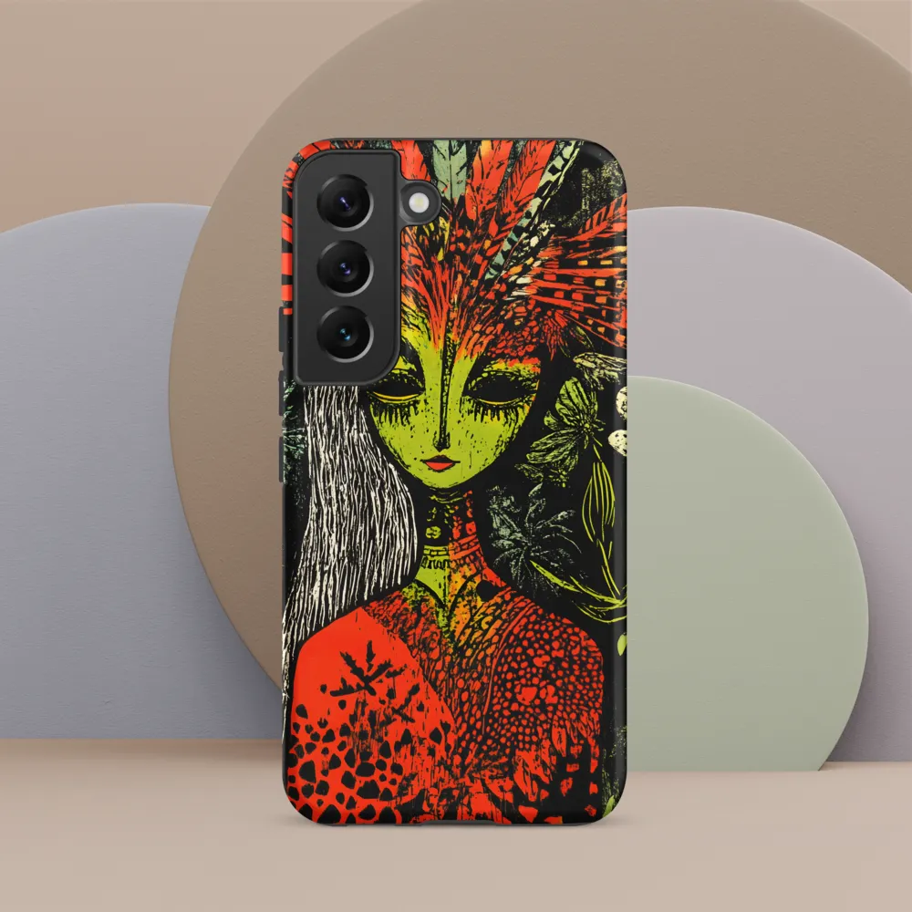 Mystical Flora: A Surreal Portrait