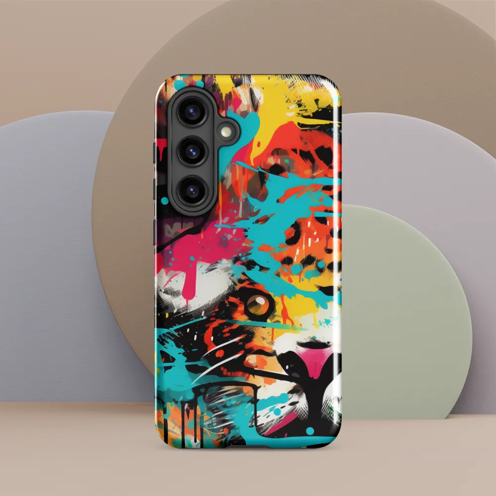 Fierce Fusion: Tiger and Lion in Graffiti