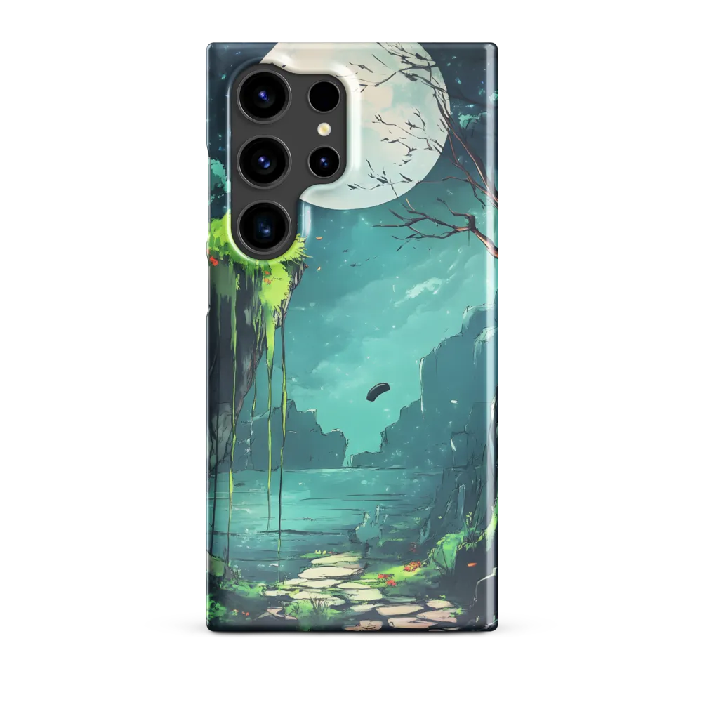 Moonlit Serenity: A Fantastical Landscape