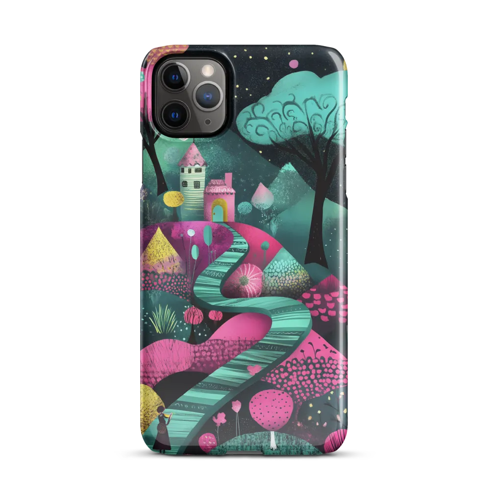 Whimsical Journey through Colorful Lands | Phone Case |  11 Pro Max | Snap Case | Glossy