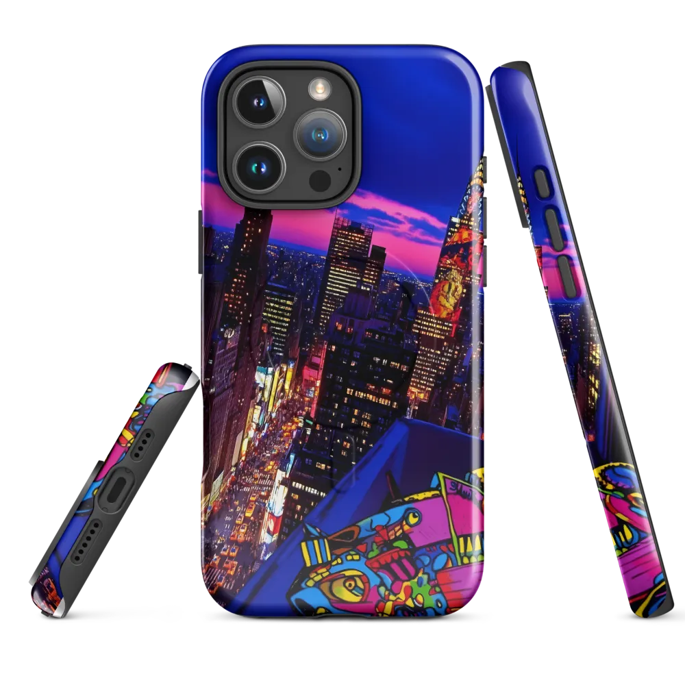 Neon Twilight: A City in Vibrance