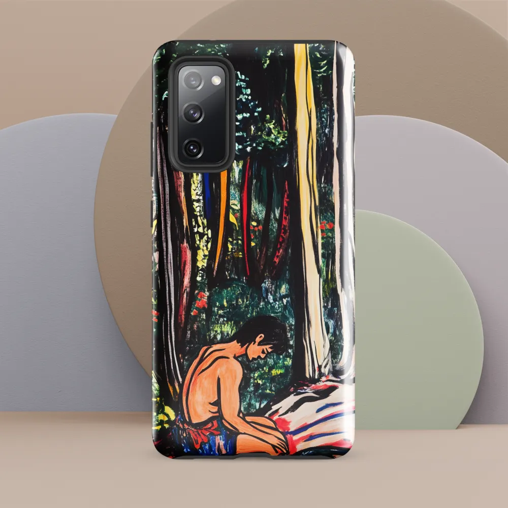 Contemplation in Nature | Phone Case |  S20 FE | Tough Case | Glossy