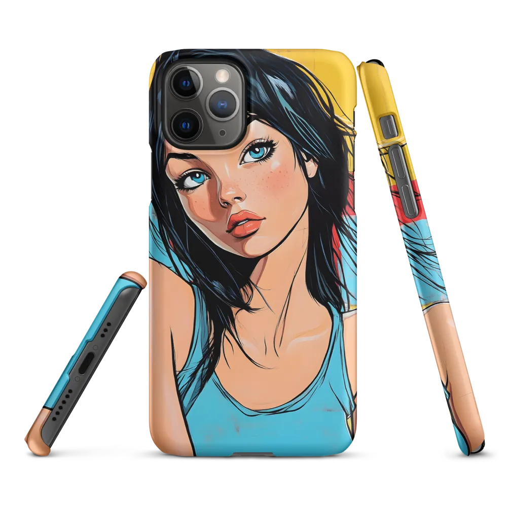 Vibrant Portrait of Modern Youth | Phone Case |  11 Pro | Snap Case | Matte