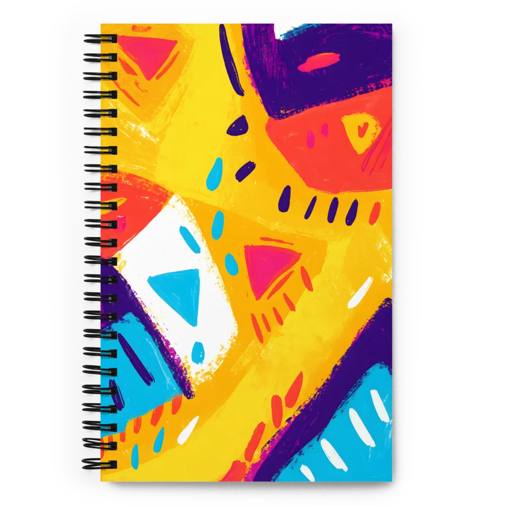 Playful Geometries | Spiral Notebook