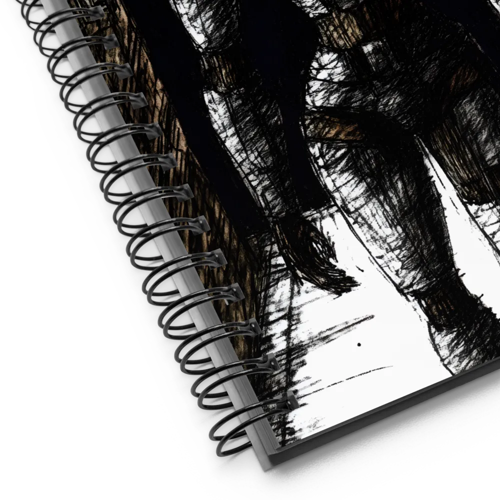 Ominous Sentinel | Spiral Notebook