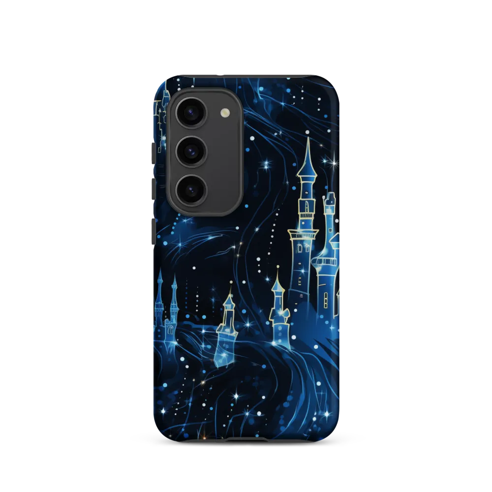 Dreamy Castles in a Starry Sky