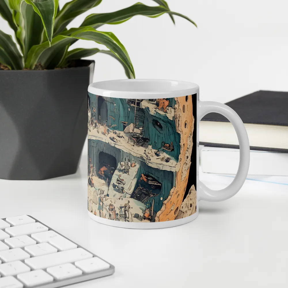 The Hollow Sphere: A Surreal Haven | Mugs | Multiple Sizes & Colors