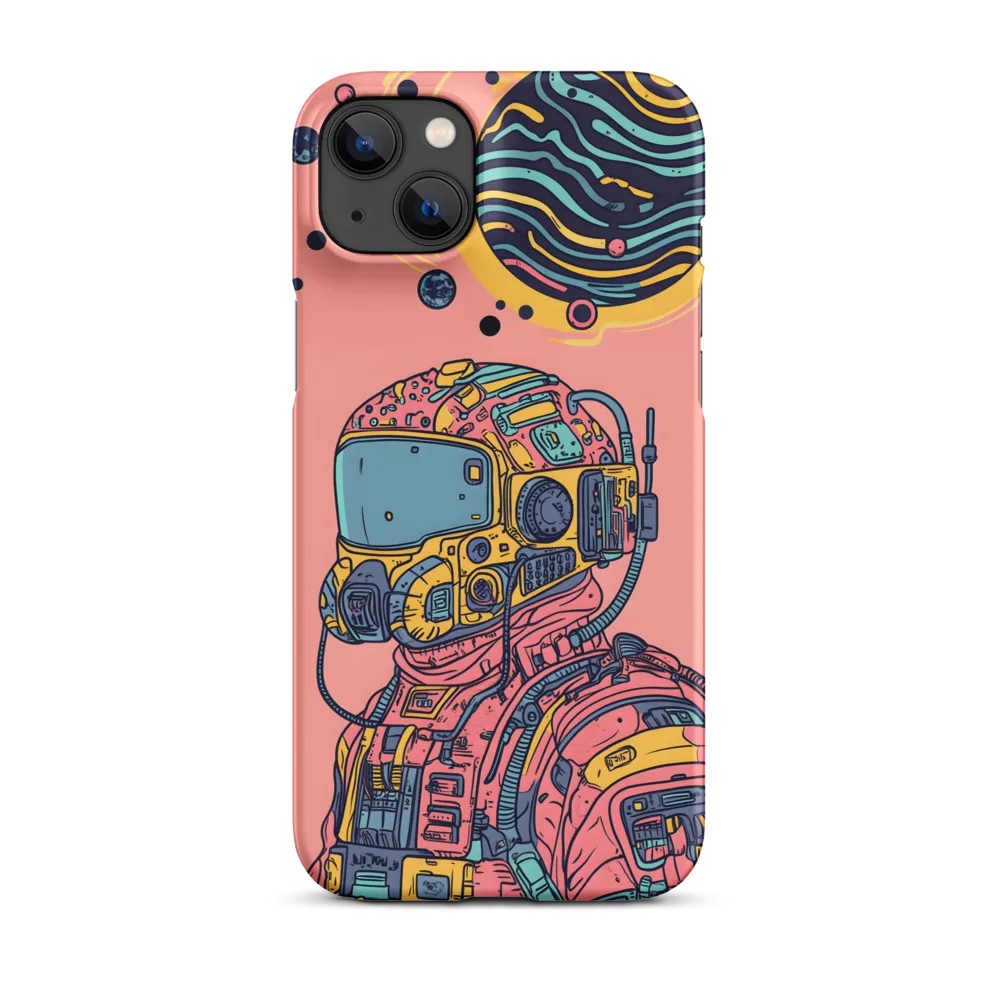 Exploration Beyond: A Digital Astronaut | Phone Case |  14 Plus | Snap Case | Matte