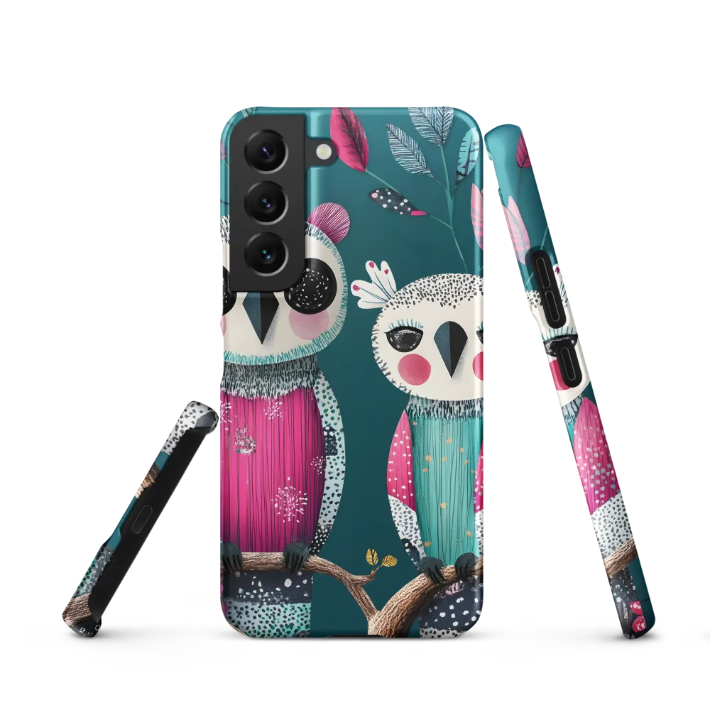 Whimsical Duo: A Celebration of Nature and Color