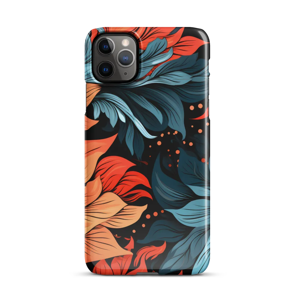 Floral Symphony in Color | Phone Case |  11 Pro Max | Snap Case | Glossy