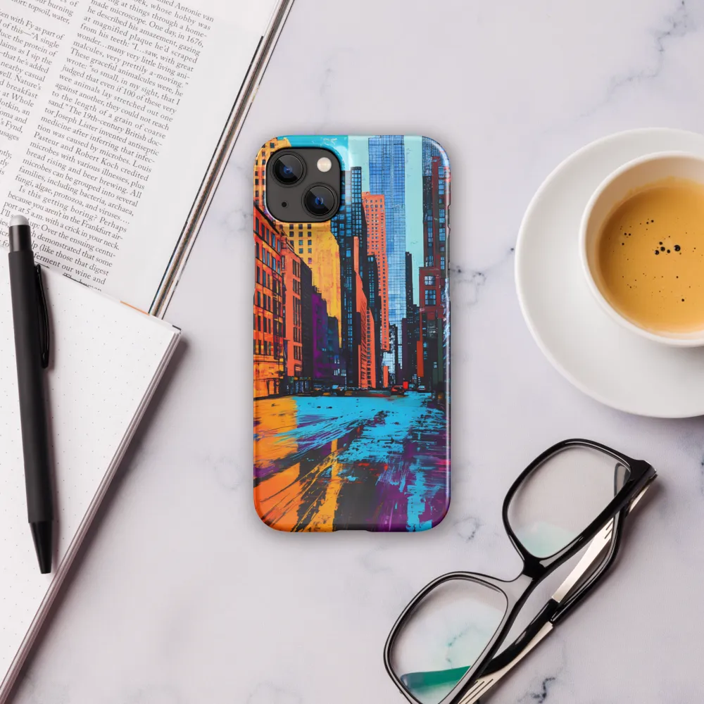 Vibrant Urban Horizons | Phone Case |  14 Plus | Snap Case | Glossy