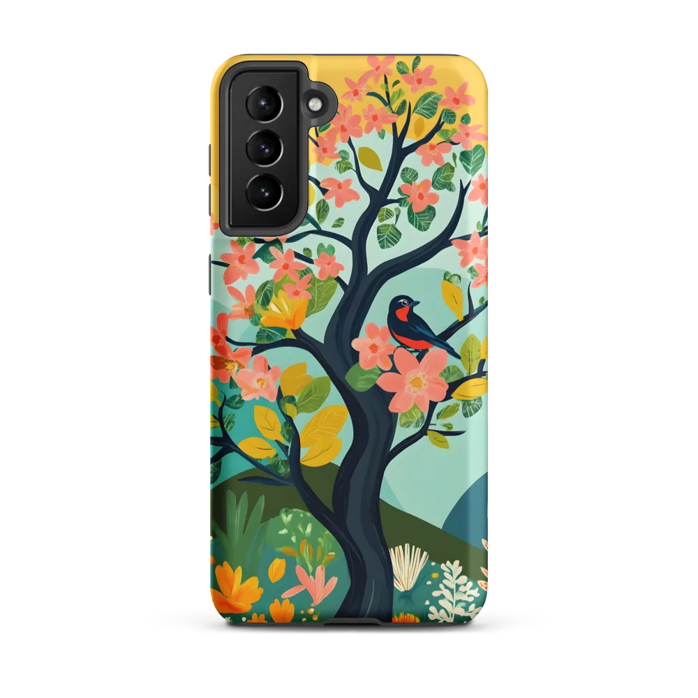 Spring Blossoms: A Serene Encounter