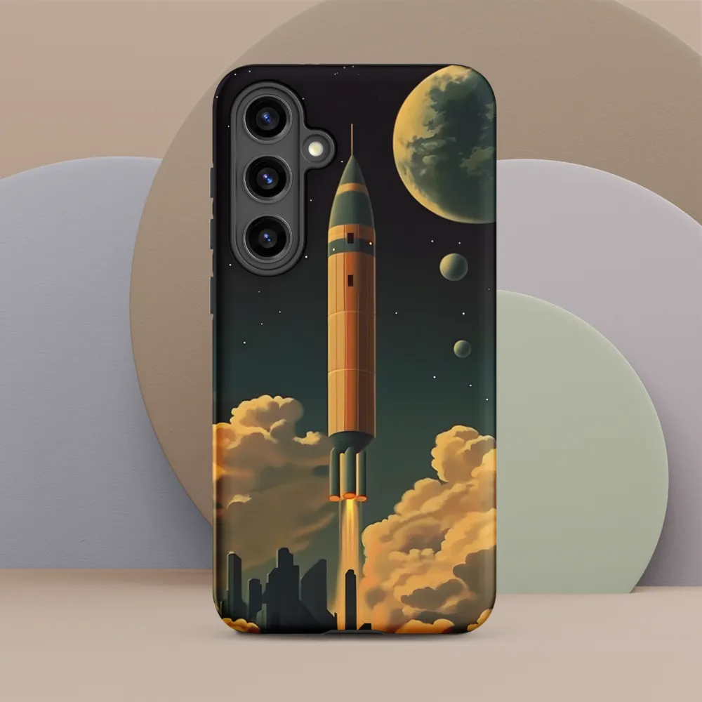 Journey Through the Cosmic Frontier | Phone Case |  S24 Plus | Tough Case | Matte
