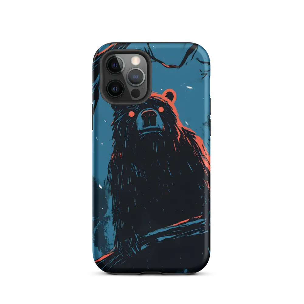 Eerie Majesty: A Bear in the Night