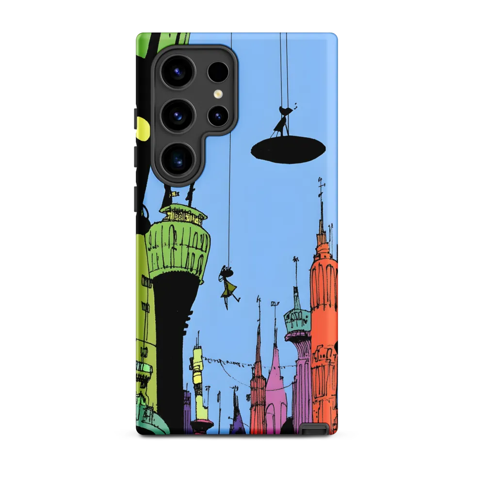 Whimsical Heights: A Futuristic Cityscape