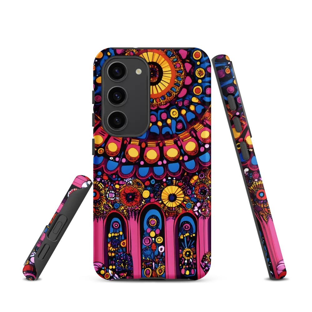 Whimsical Mandala Symphony | Phone Case |  S23 | Tough Case | Matte