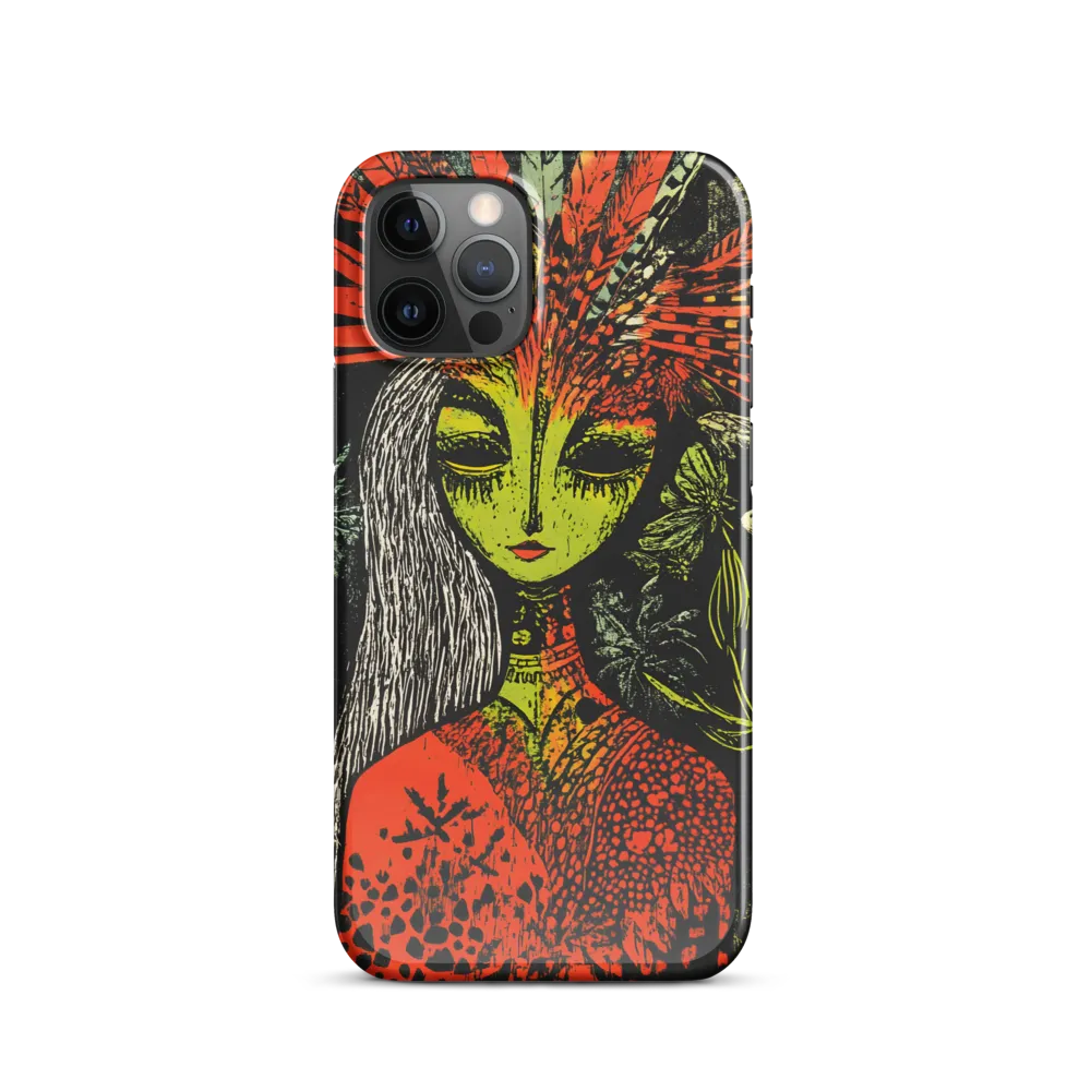 Mystical Flora: A Surreal Portrait
