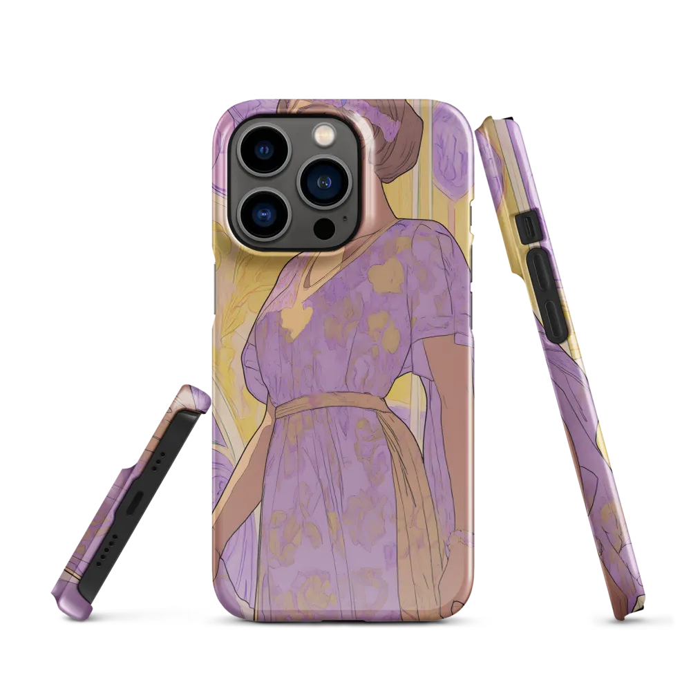 Elegance in Floral Harmony | Phone Case |  13 Pro | Snap Case | Glossy
