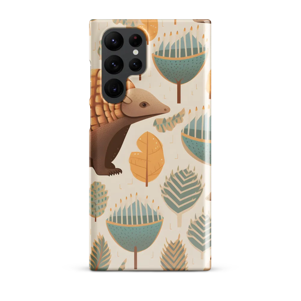 Pangolins in a Whimsical Habitat