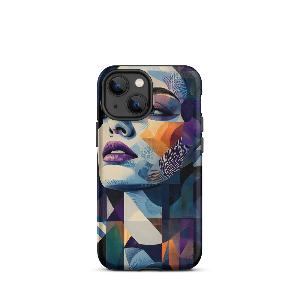 Fragmented Mystery: A Modern Portrait