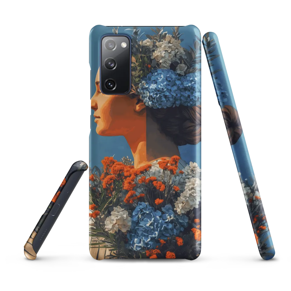 Floral Reverie: A Portrait of Serenity
