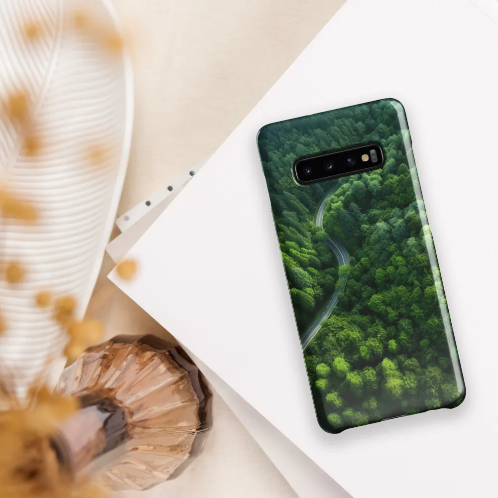 Serpentine Serenity | Phone Case |  S10 Plus | Snap Case | Glossy