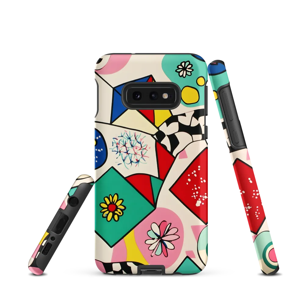 Joyful Geometry: A Playful Dance of Shapes and Colors