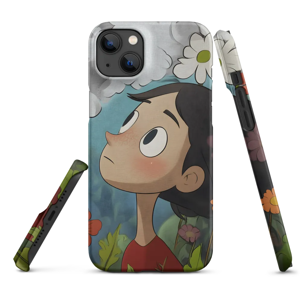 Curiosity in Bloom | Phone Case |  14 Plus | Snap Case | Matte