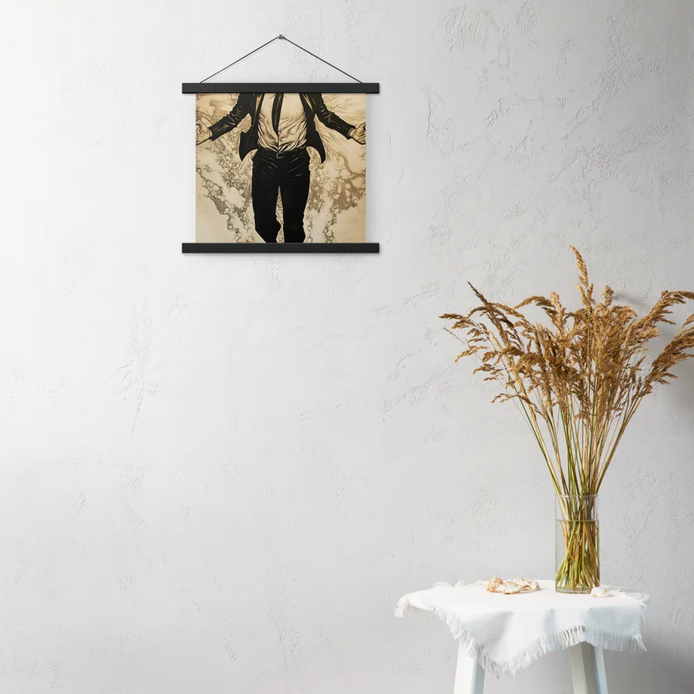 Ascendancy of the Spirit | Poster With Black Wood Hanger | 14″×14″