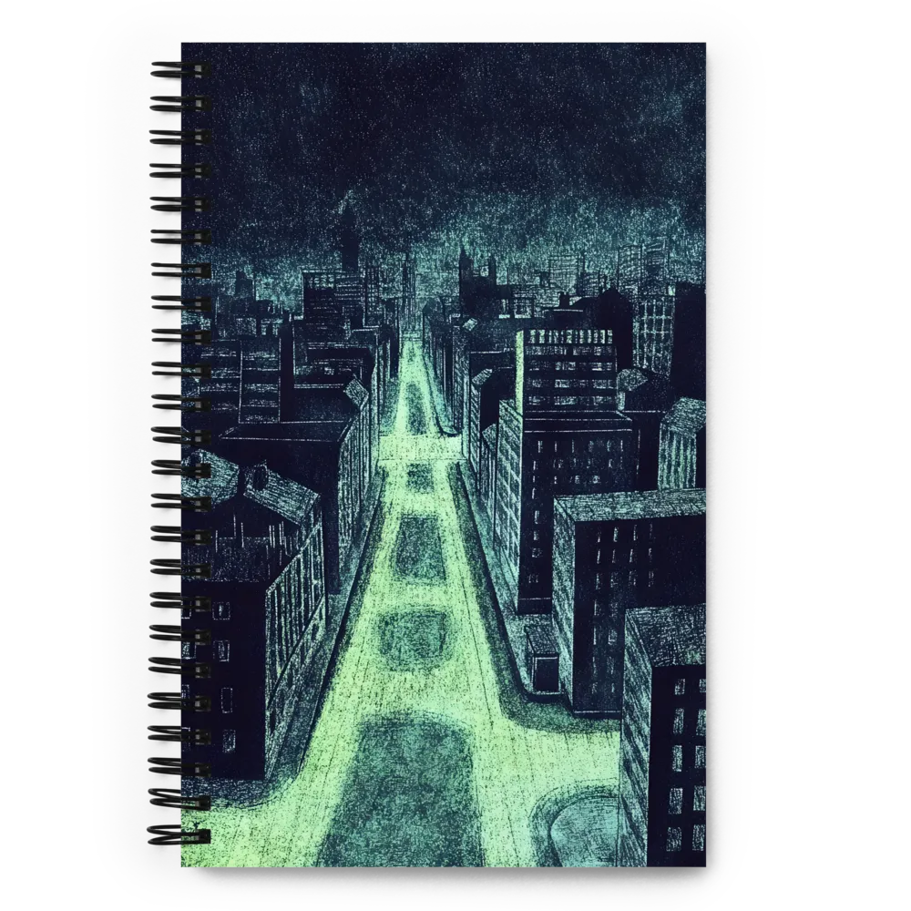 Urban Shadows | Spiral Notebook