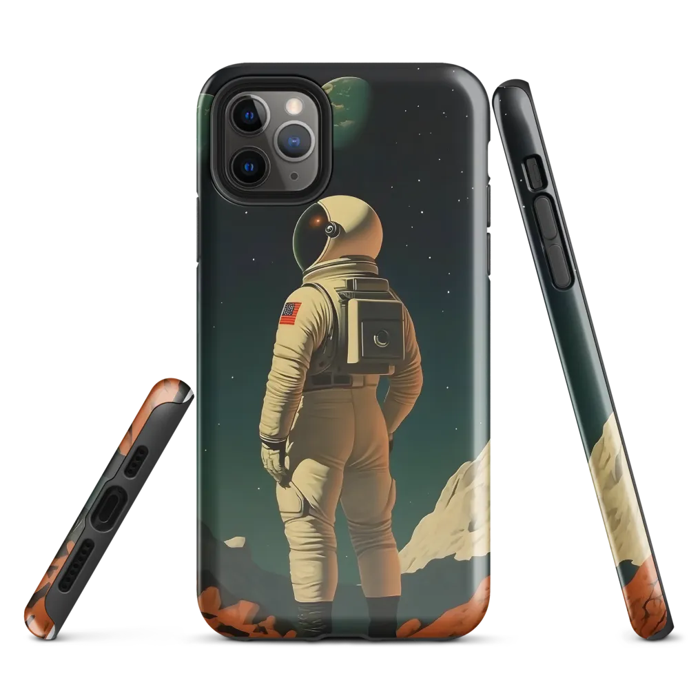 Beyond the Horizon: An Astronaut's Journey | Phone Case |  11 Pro Max | Tough Case | Glossy