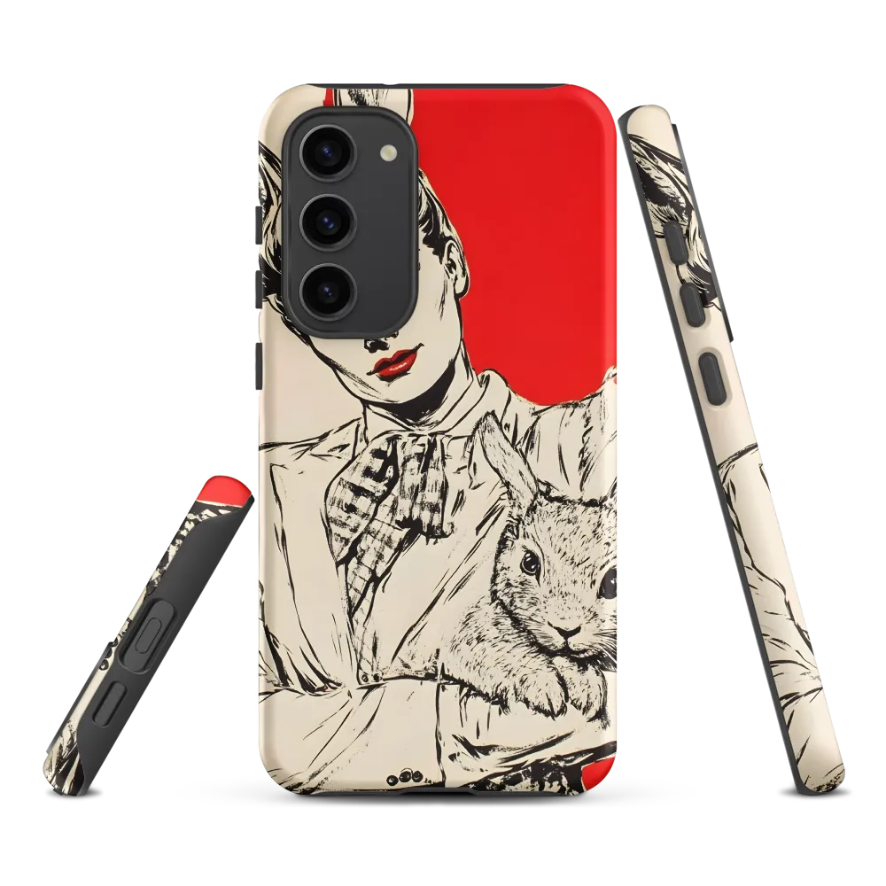 Whimsical Elegance: The Rabbit Lady