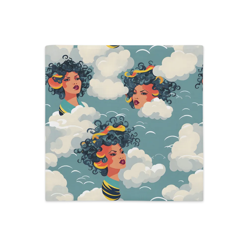 Whimsical Dreams in the Sky | Pillow Case | 18″×18″