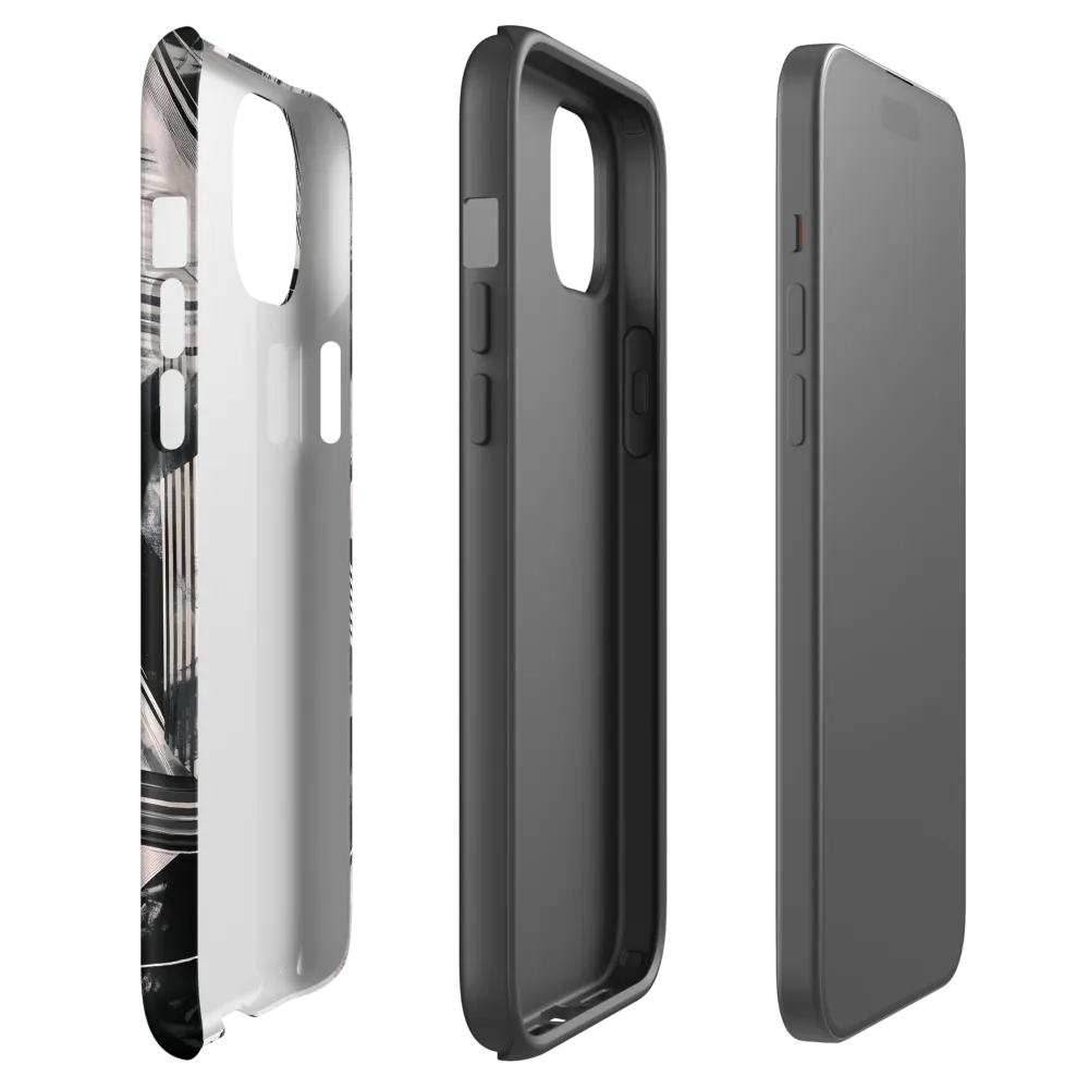Geometric Harmony | Phone Case |  15 Plus | Tough Case | Matte
