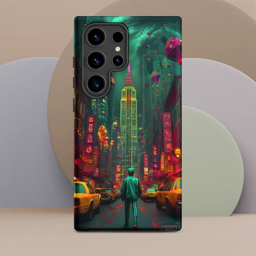 Neon Dreams: A Surreal Urban Journey
