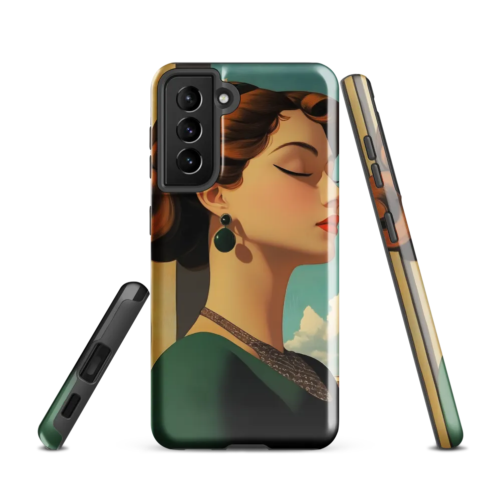 Elegance in Art Deco: A Portrait of Grace
