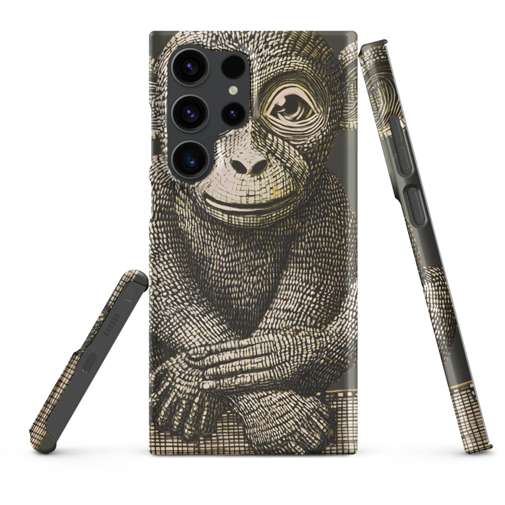 Intricate Primate Portrait