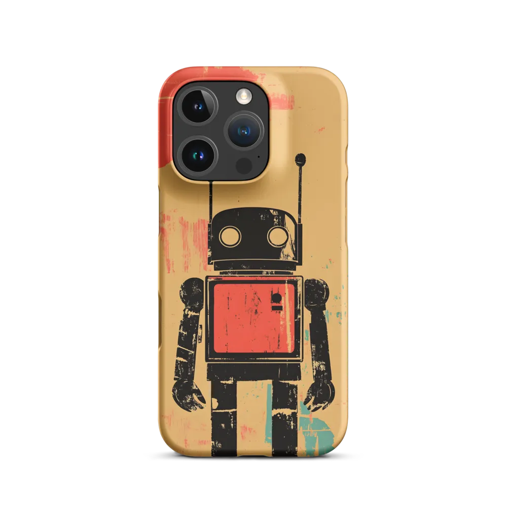 The Retro Robot | Phone Case |  16 Pro | Snap Case | Matte