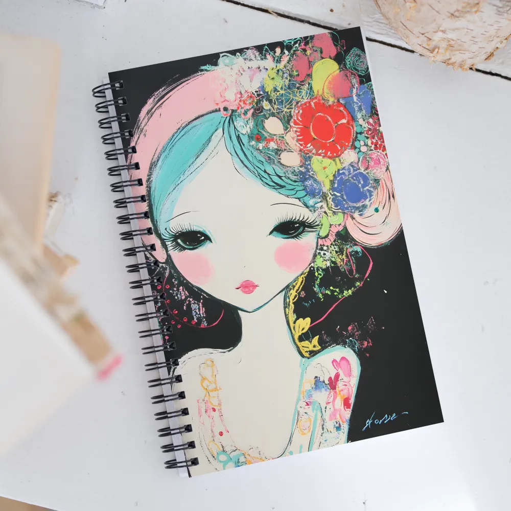 Whispers of Color | Spiral Notebook